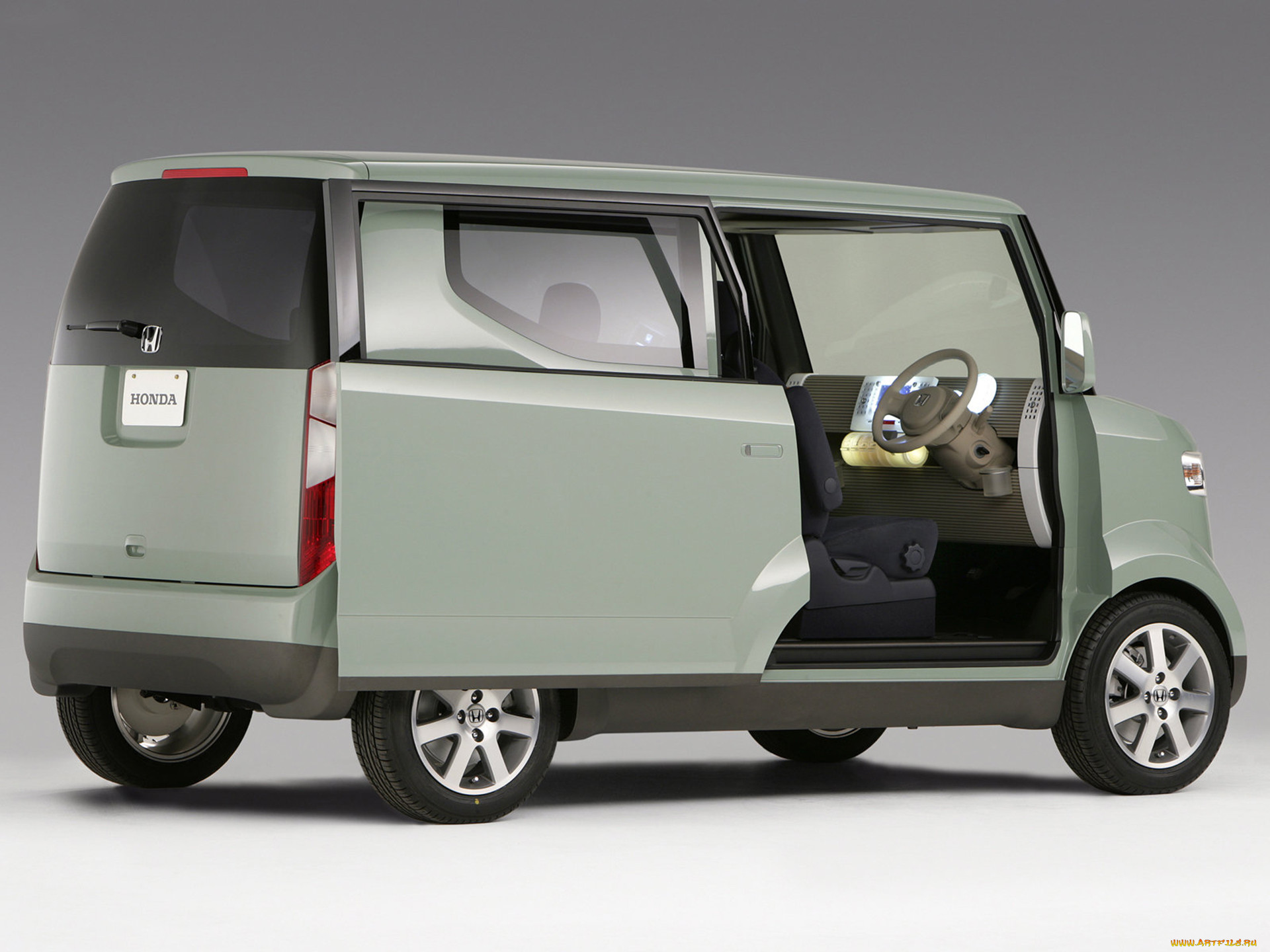 honda step bus concept 2006, , honda, 2006, concept, bus, step